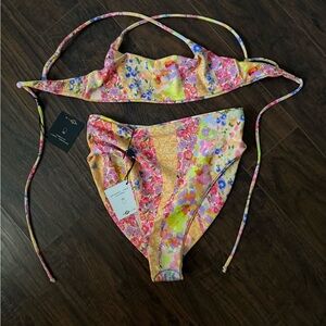 Skatie Floral Multicolor Bikini Set